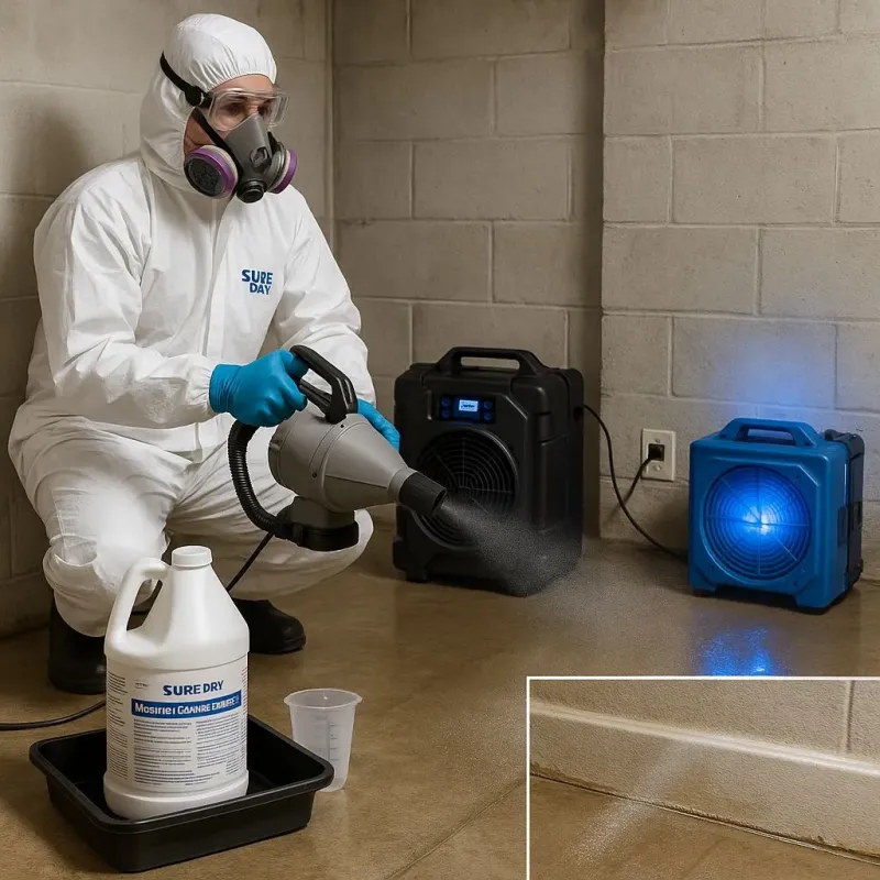 Sanitization and Odor Removal process in Alabaster, AL