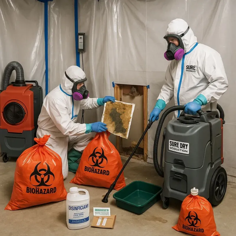Contaminated Water Handling Protocols process in Alabaster, AL