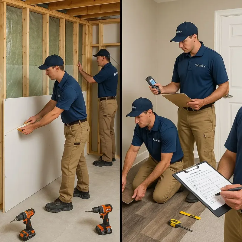 Repairs and Reconstruction process in Alabaster, AL